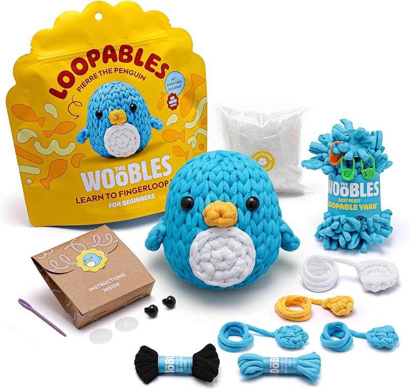 Loopables Crochet Beginners Peasy Loopable (Pierre The Penguin)